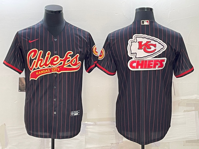 Men's Kansas City Chiefs Black Jersey
